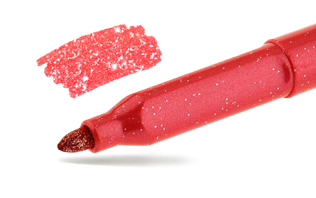 Фломастеры с блёстками