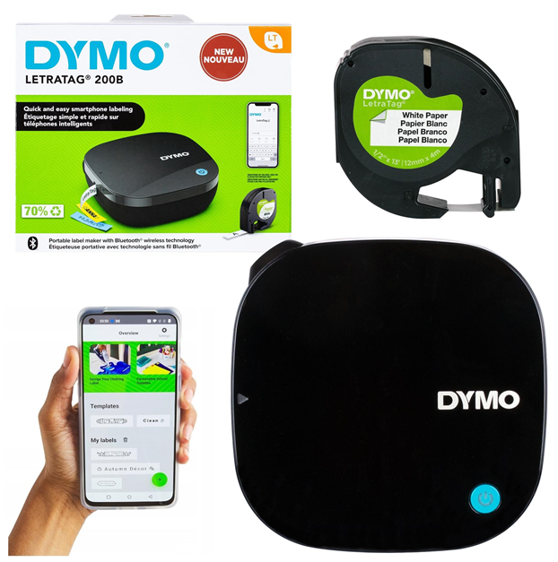 DYMO LetraTag 200B – новый портативный принтер для печати этикеток