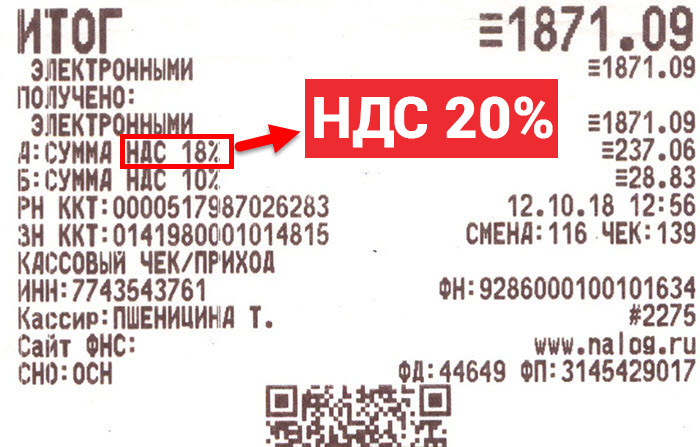 НДС 20% с 1 января 2019 года - что, как и почему