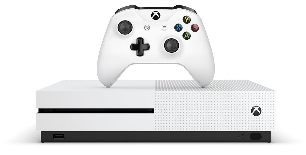 Xbox One S 1 TB белая приставка