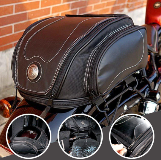 Кофр (багажник) для мотоцикла задний TDGO (45L) 43×38×36 черный