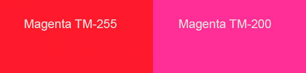 Новый цвет magenta TM-255/TM-350/TM-355