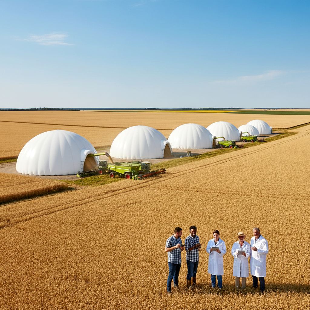 Сельскохозяйственное предприятие - финальное изображение