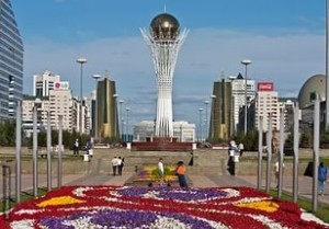 Нуржол, водный зеленый бульвар