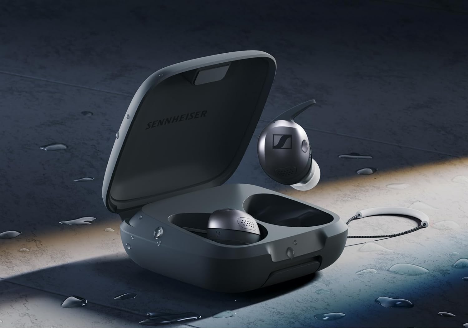 купить Sennheiser Momentum Sport True Wireless Черный | Polar Black купить Sennheiser Momentum Sport True Wireless Черный | Polar Black