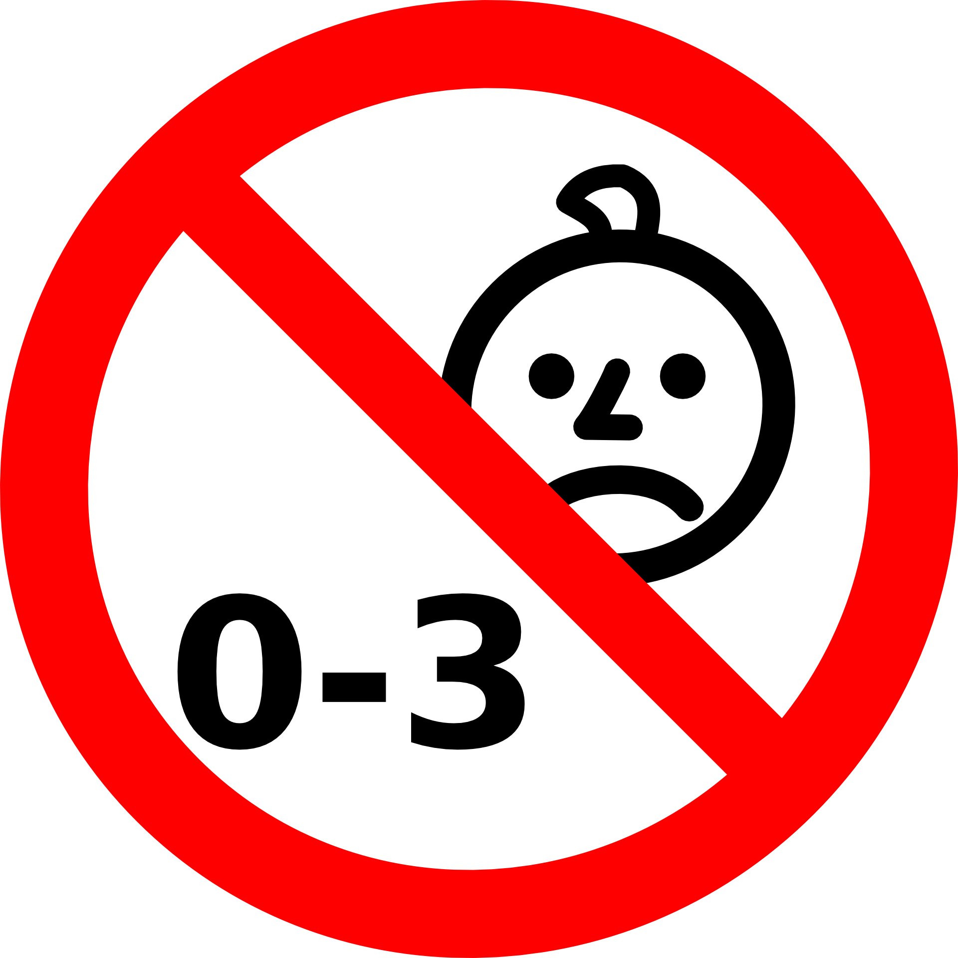 000000000000000. Значок 0-3. Значок детям 0-3 запрещено. Запрещающие знаки для детей. Запрещающие таблички для детей.