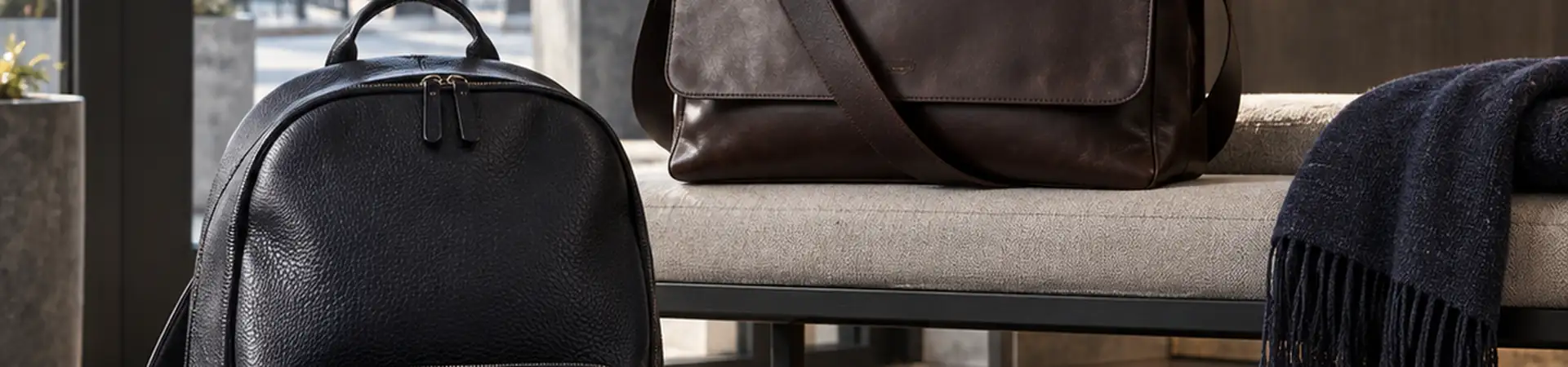 Рюкзак черный от Bottega Veneta Intrecciato Backpack BP5-639961 в lifestyle-сцене к статье «Рюкзак, мессенджер или сумка через плечо: что удобно в городе»