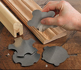 Цикли круглые с вогнутыми кромками Garlick Concave Scrapers