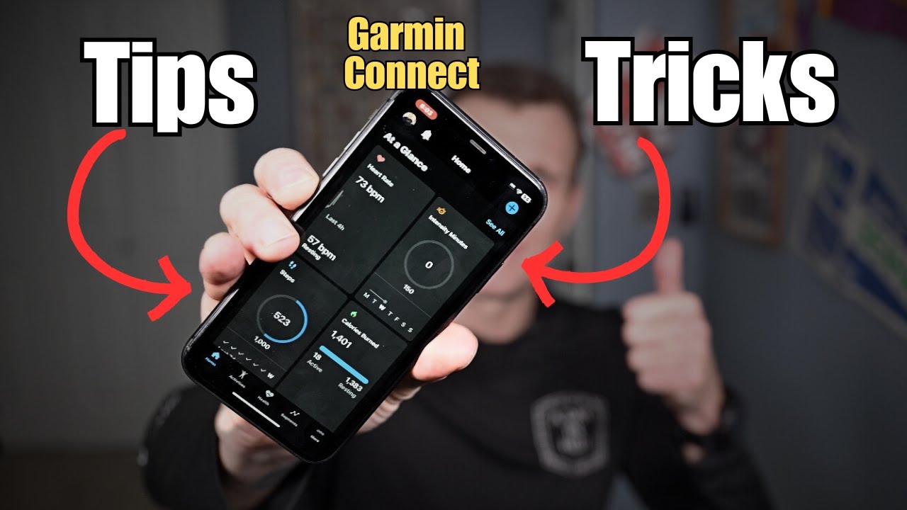 меню настроек аудио и Bluetooth в приложении Garmin Connect
