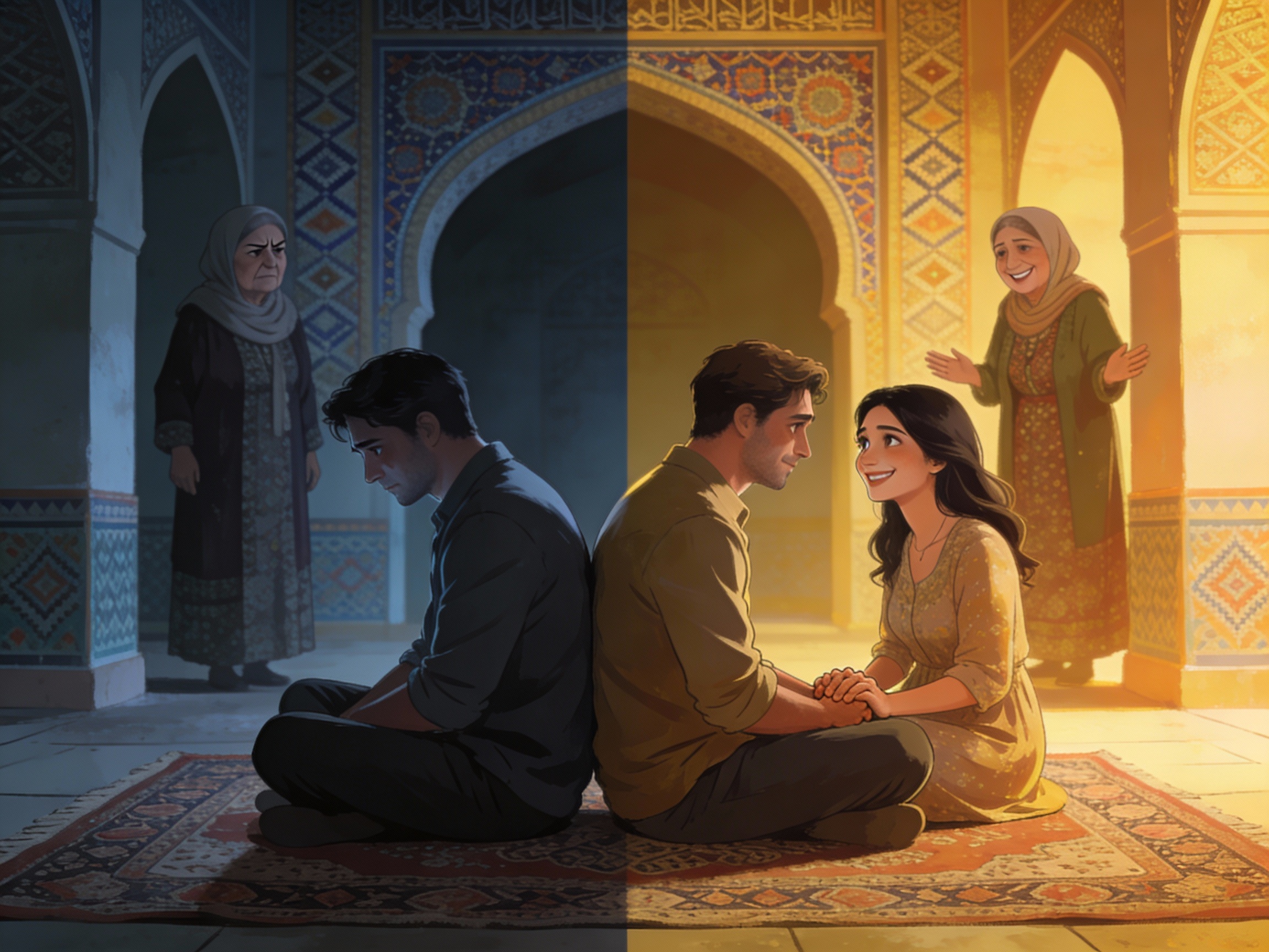 <img src="uzbek-family-healing.png" alt="Uzbek family transformation marital conflict harmony Super Jump reconciliation recovery">