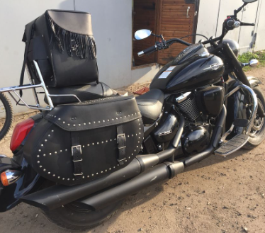 Мотоциклетный кофр Батон 11 тонированный купить в Украине