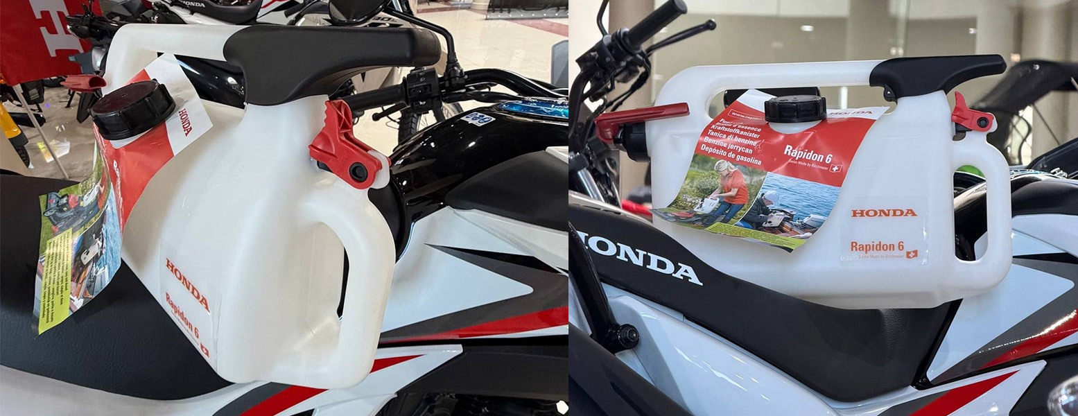 специальная канистра для заправки техники