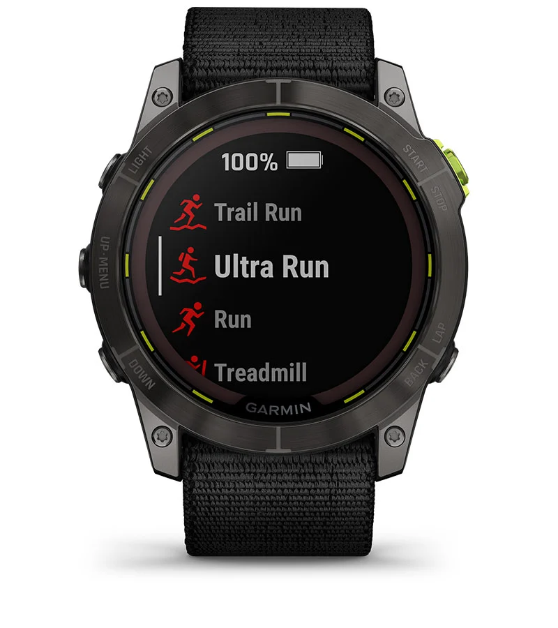 Умные часы Garmin Enduro 2 Sapphilar Solar Carbon Grey: УЛЬТРАРАН ДЕЯТЕЛЬНОСТЬ