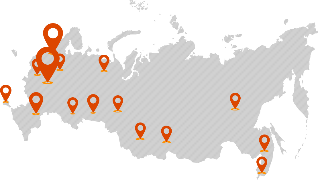 Страна сайтов рф. Карта России точками. Карта России оранжевая. Карта с точками продаж. Отметка на карте.