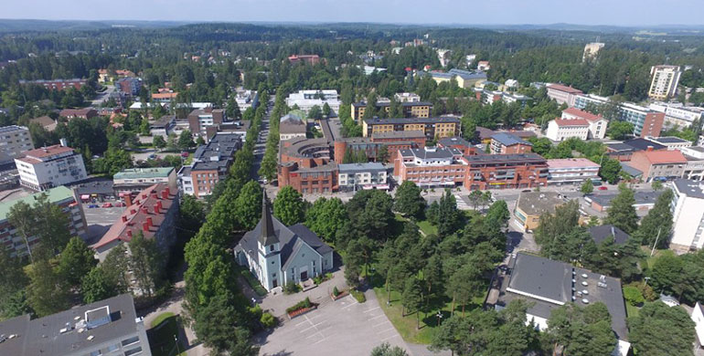 Пуховое производство Joutsen в Финляндии находится в городе Риихимяки