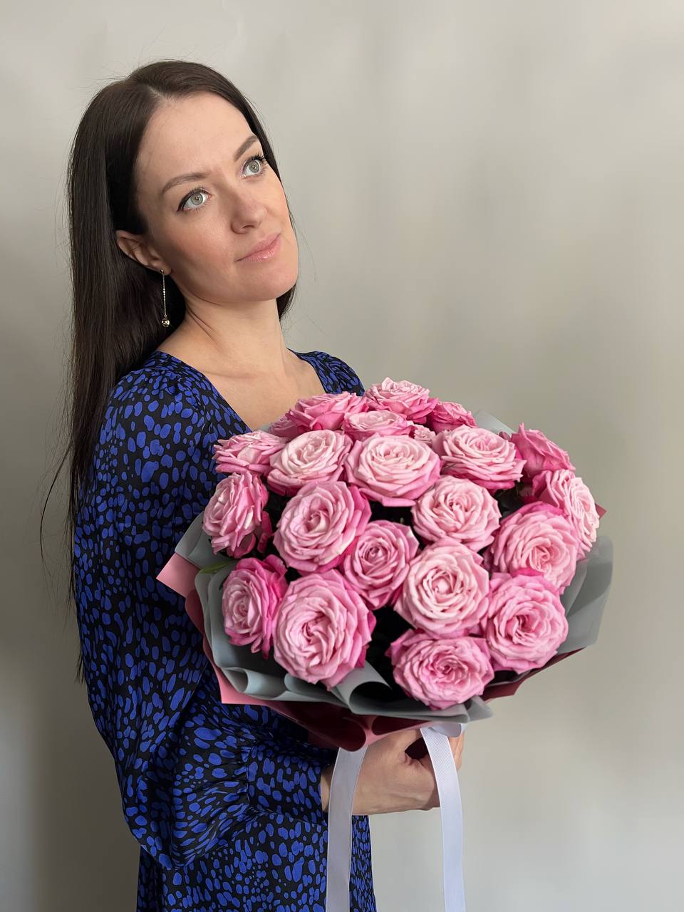 Букет из пионовидныз роз FINE FLEIR