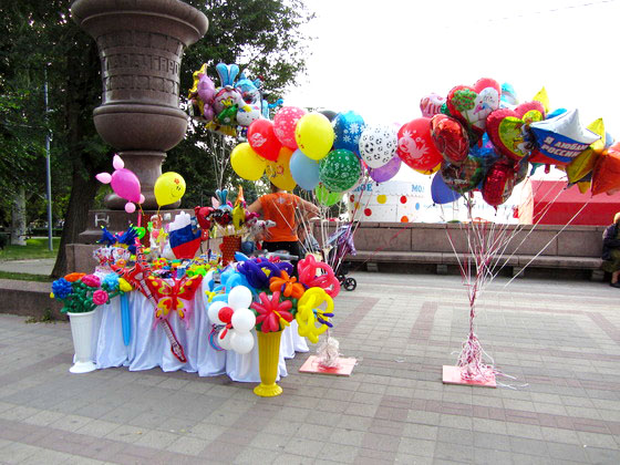 Продажа надувных шаров