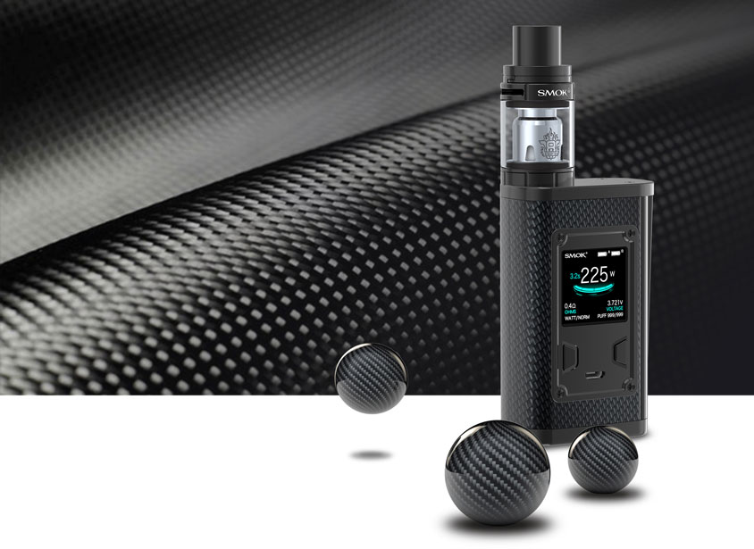 SMOK Majesty Carbon Fiber + TFV8 X-Baby Kit