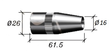 BU-02023  Сопло газовое