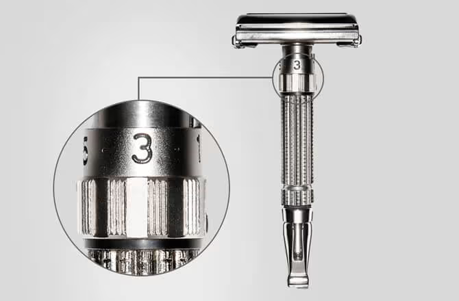 Mid-century razor design