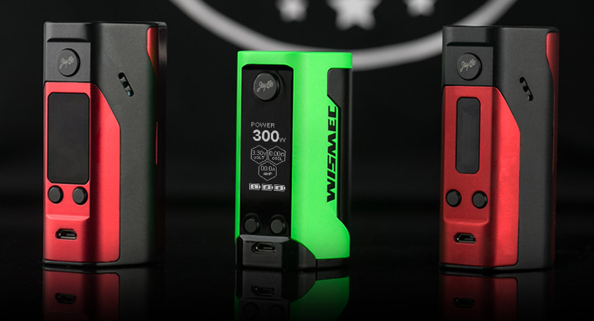 Wismec RX GEN3 с минимальным размером, способен выдавать мощность 300W