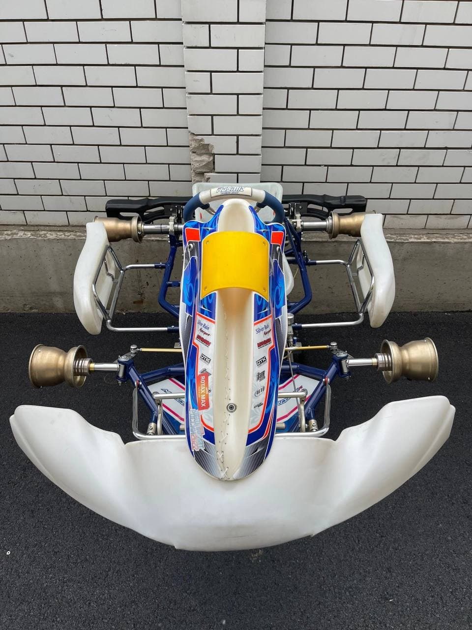 Износ нижней части рамы карта &mdash; протёртые трубы и пробитый спойлер