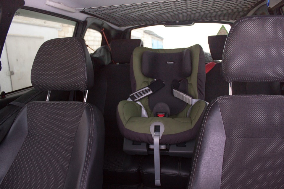 Безопасное место в авто для детского кресла
