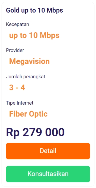 Paket Gold up to 10 Mbps