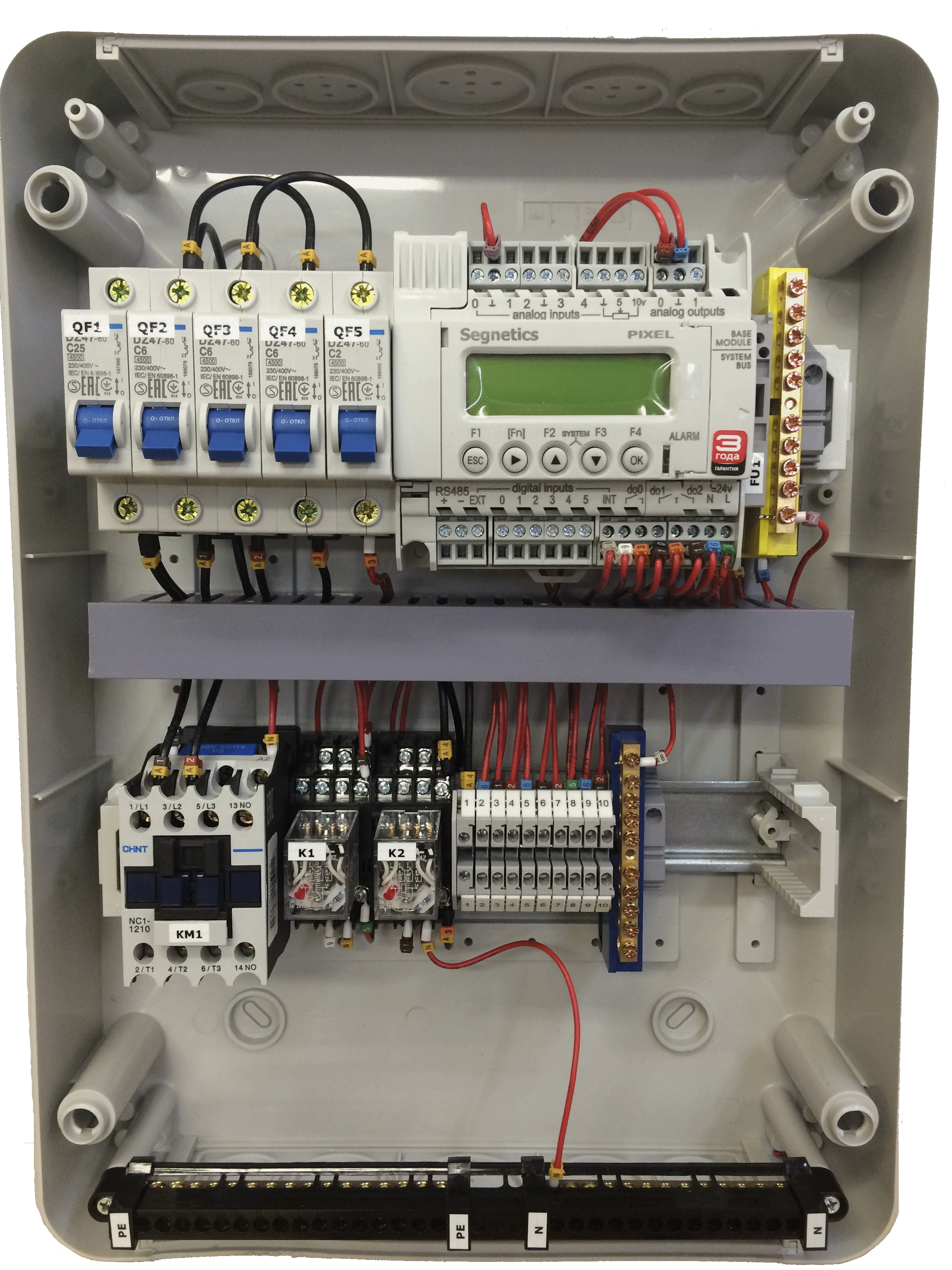 Щит управления ЩУВ-1 (4;380;NC). Щит управления ЩУВ-1 (4/380/NC/pk). Щит управления вентиляцией ЩУВ. Щит автоматики Segnetics Pixel. Электрические системы автоматики