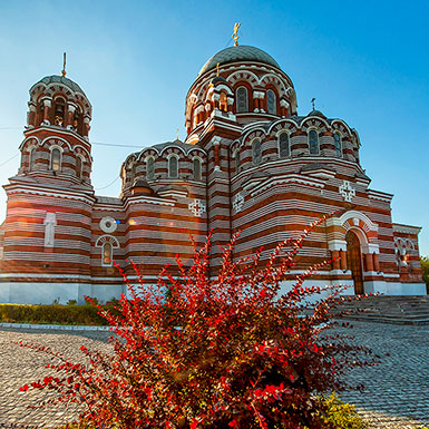 Троицкая церковь в Щурове, архитектор М.К. Геппенер