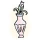 Укрась вазу одной или несколькими папретолями.