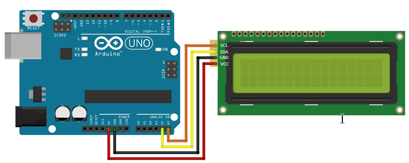 Схема i2c lcd 1602