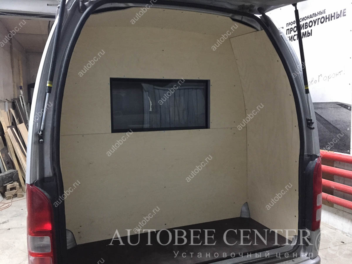 Toyota HiAce (переоборудование из категории D в B)