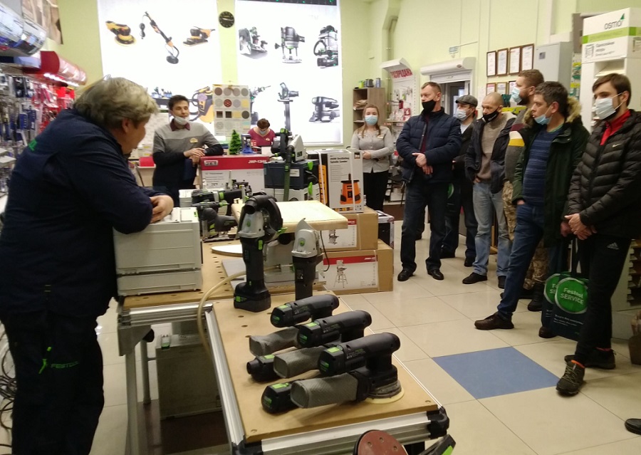 шлифовальная машинка FESTOOL ETSC 125 Li