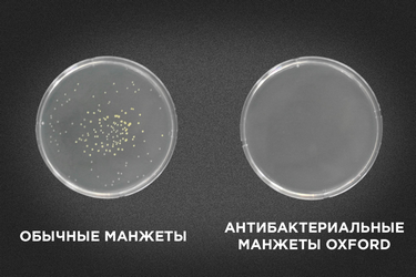 Обычные vs антибактериальные манжеты