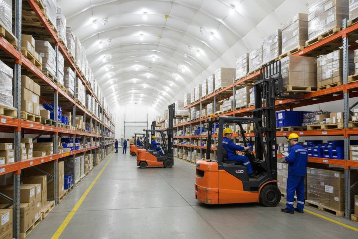 Применение как склад