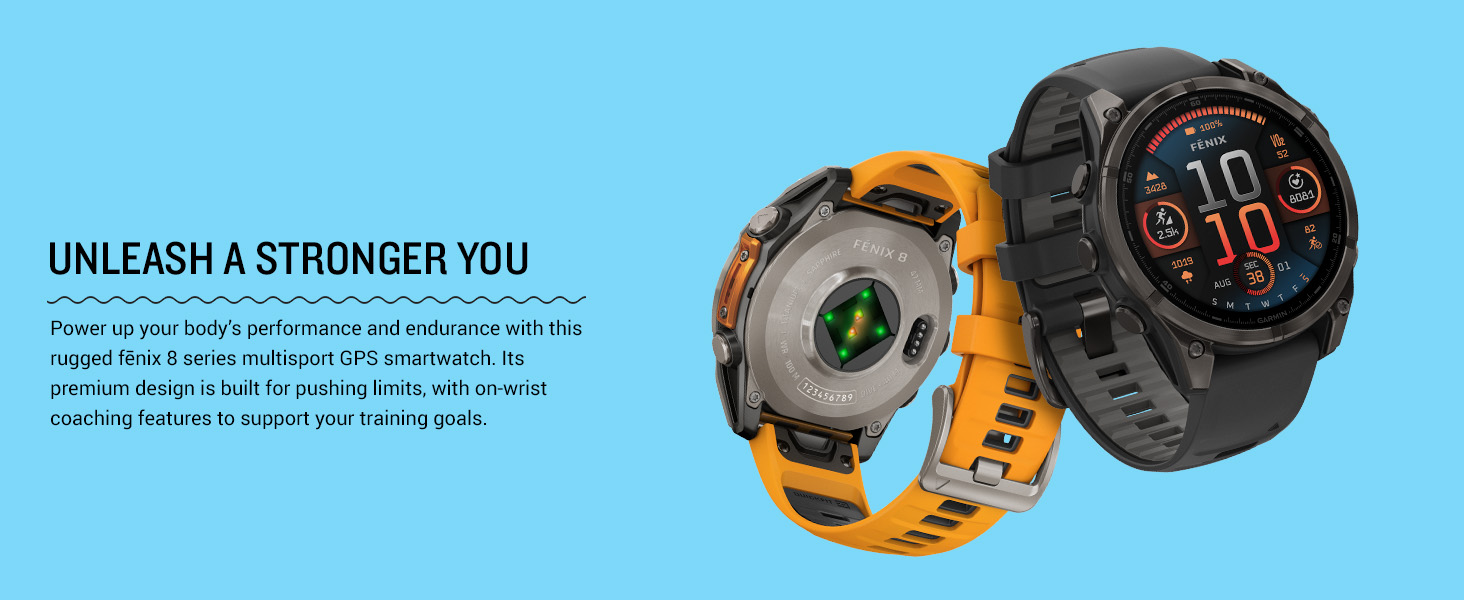 купить Умные часы Garmin Fenix 8 47 мм AMOLED Sapphire, Titanium купить Умные часы Garmin Fenix 8 47 мм AMOLED Sapphire, Titanium