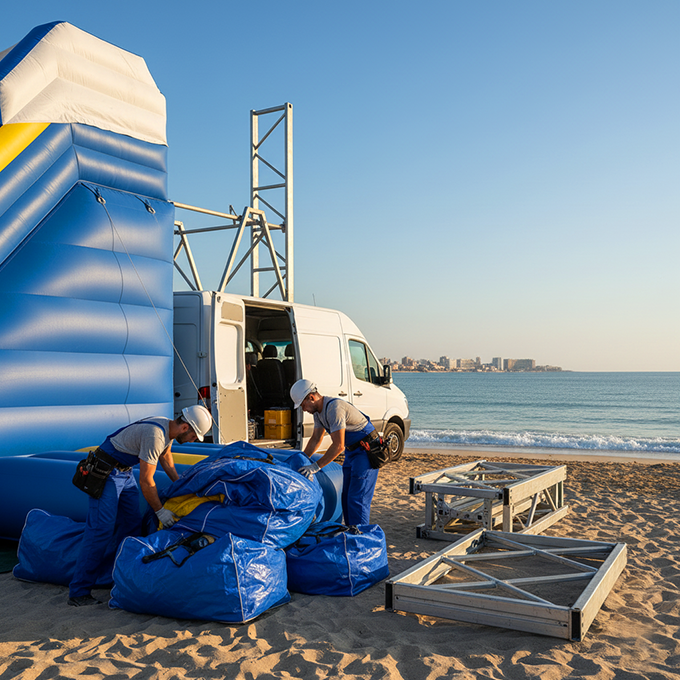 Мобильность и универсальность горок