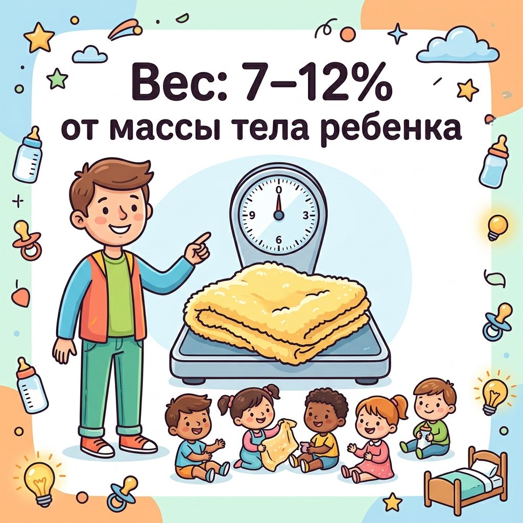 Инфографика по выбору веса 7-12%