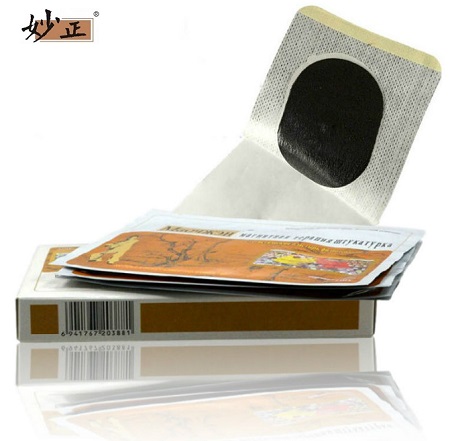 Пластырь китайский магнитный Маочжэн Miaozheng Magnetic Pain Relief patch_ без упаковки 