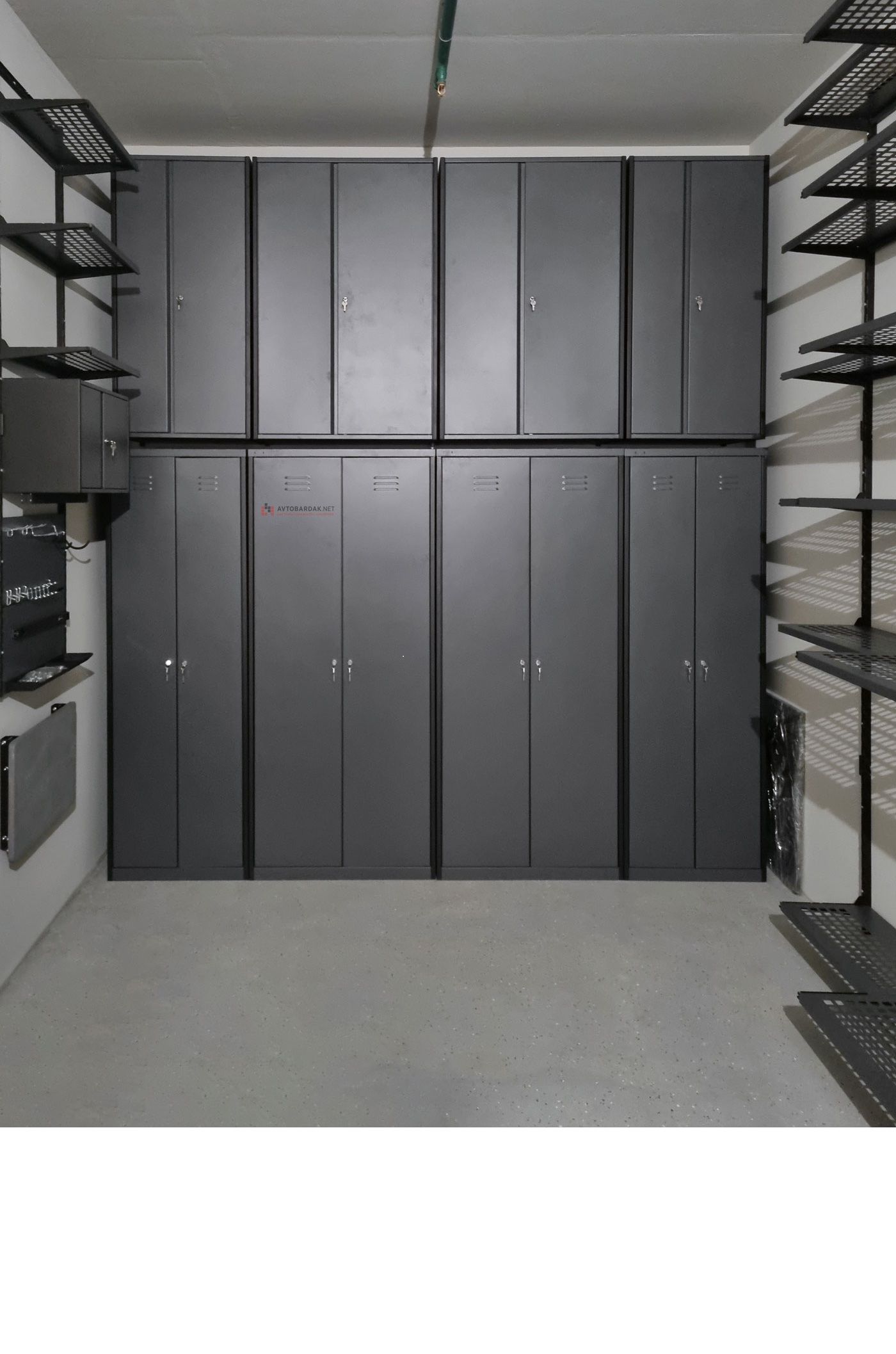 Заказать проект обустройства гаража шкафами и системами хранения