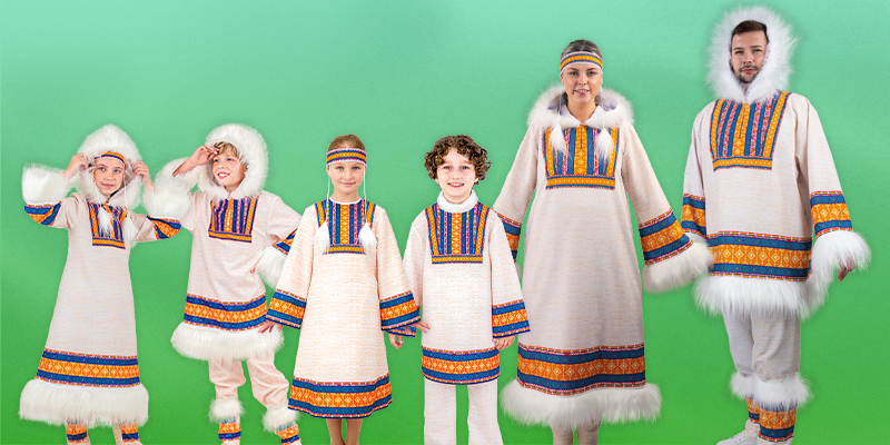 Национальные<br>костюмы