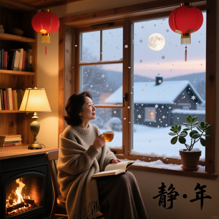 <img src="holiday-loneliness-overcome.jpg" alt="Woman finding peace and overcoming loneliness during New Year holidays with meditation and self-reflection">