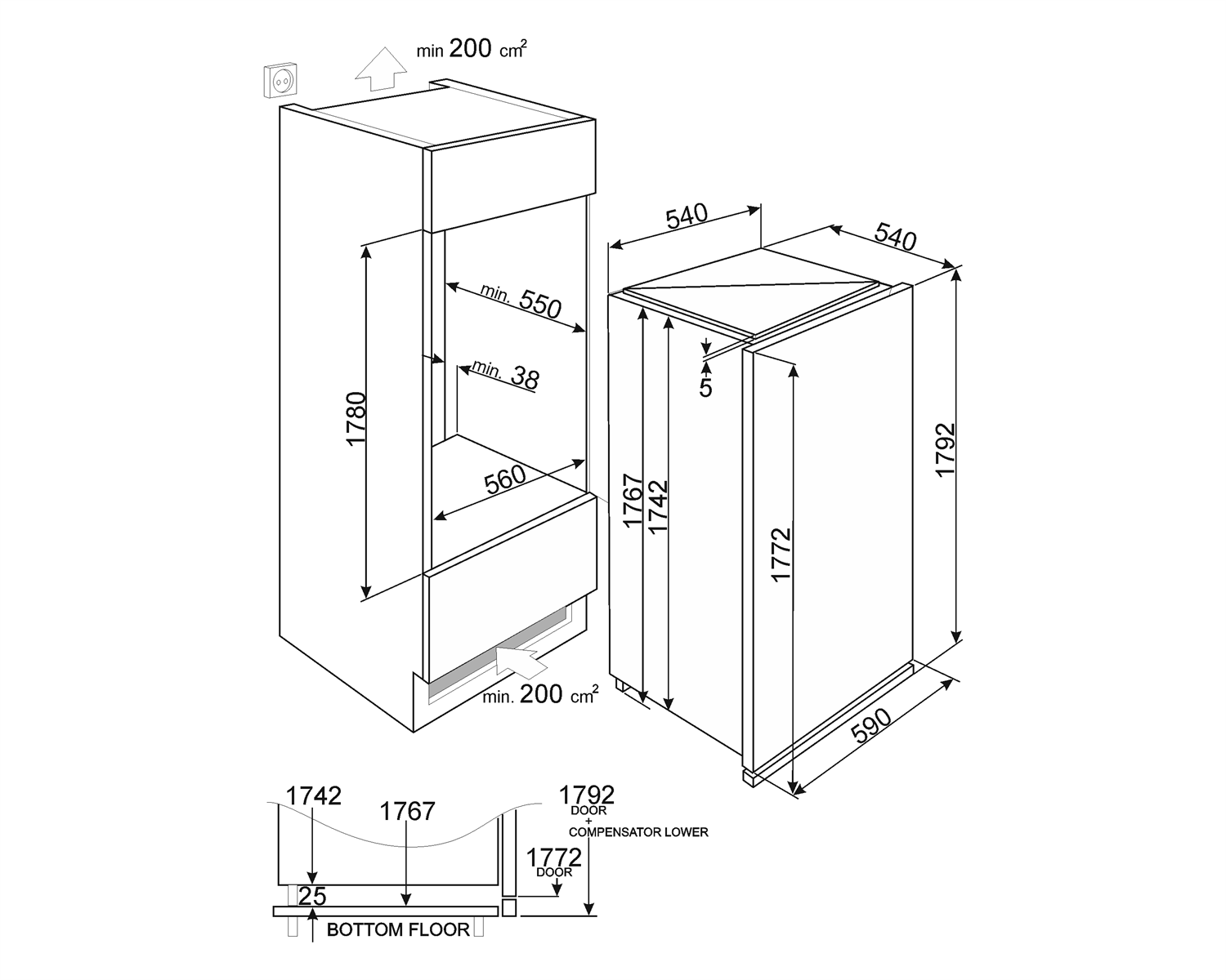 Dexp fresh bib420ama. Встраиваемый холодильник Gorenje rki4182e1 схема монтажа. Встраиваемый холодильник габариты встройки. Холодильник Asko rf31831i схема встраивания. Встраиваемый холодильник DEXP bib420ama схема встраивания.