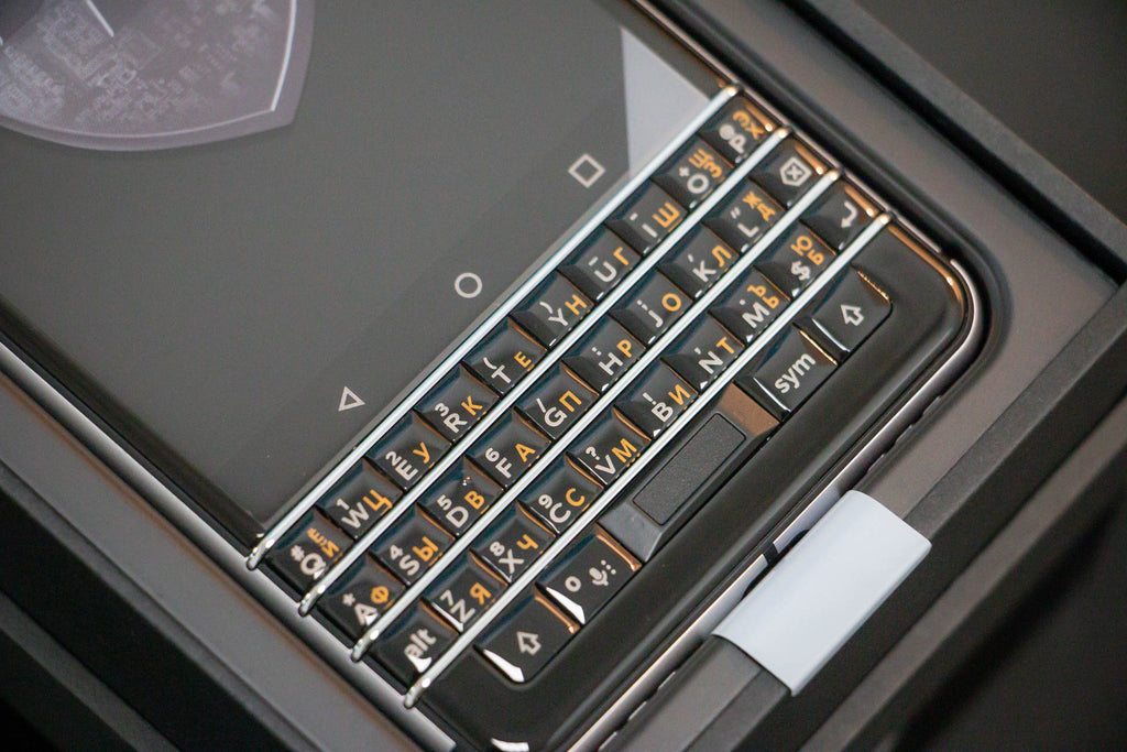 BlackBerry keyone keyboard
