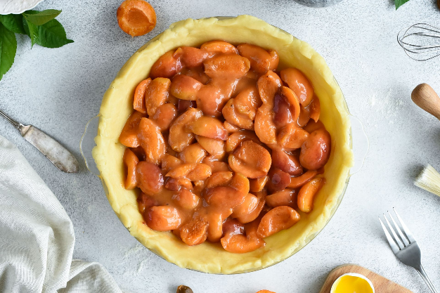 рецепт абрикосового пирога