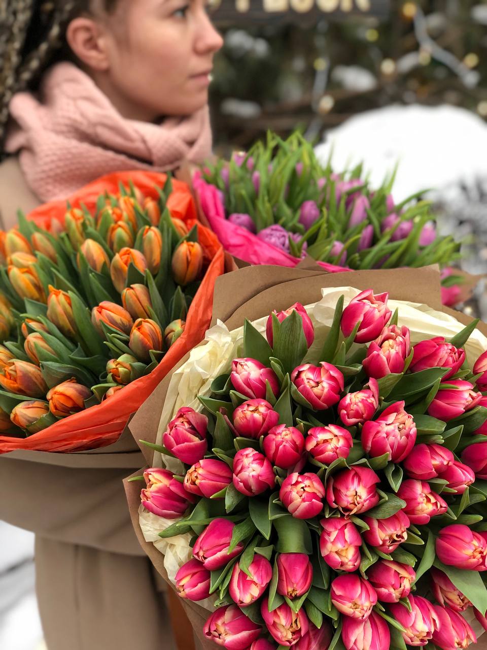 Тюльпаны на 8 марта