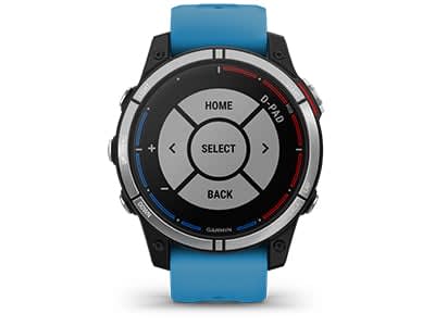 Умные часы Garmin Quatix 7 с синим силиконовым ремешком: УПРАВЛЕНИЕ СУДОВЫМИ СИСТЕМАМИ