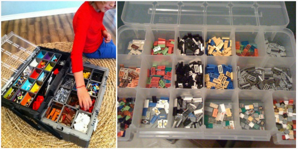 Лего коробка для деталей Lego Serious Play большая
