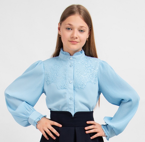 Купить блузки и рубашки для девочек в интернет магазине irhidey.ru